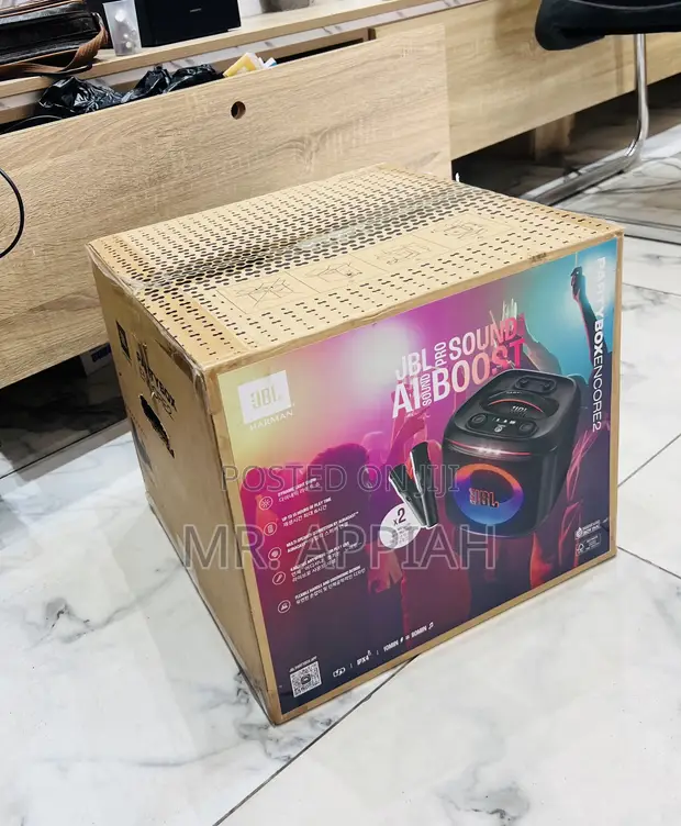 Unique JBL Encore 2 Speaker with Microphone (2 Pcs) Black - 1