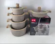 H-K 10-Piece Granite Non-Stick Cookware Set - 5