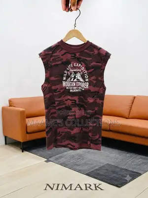 Men's Camouflage Sleeveless Tank Top