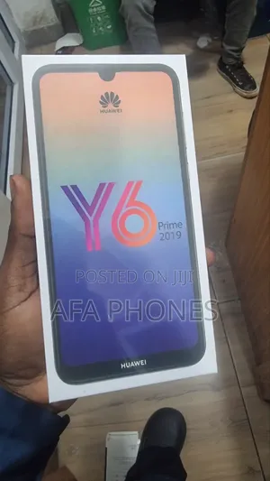 New Huawei Y6 Prime 2019 32GB Black