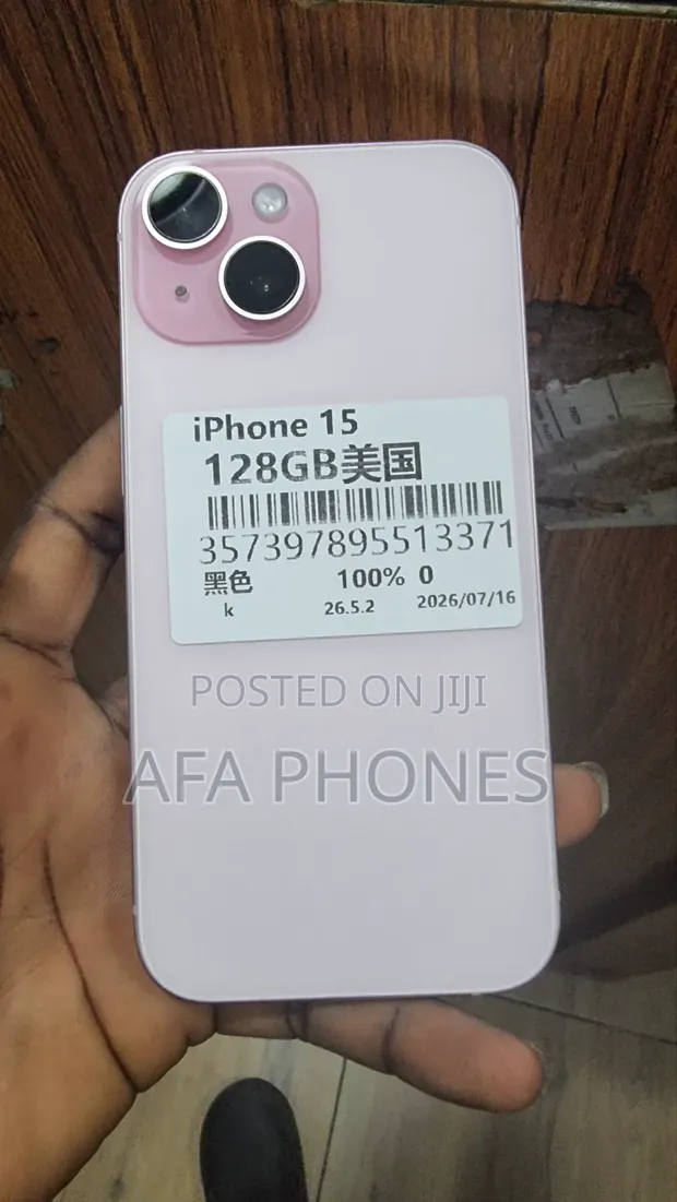 Apple iPhone 15 128GB Pink - 1