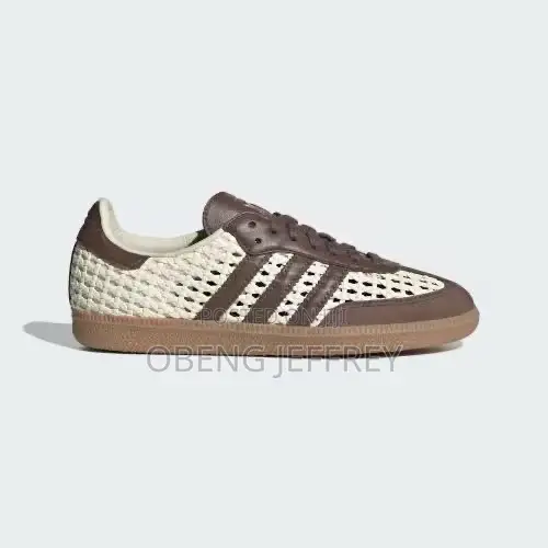 Original Adidas Samba Basket Weave Sneakers - 1