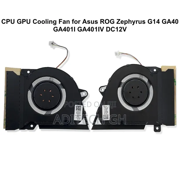 ASUS ROG Zephyrus G14 CPU & GPU Cooling Fans - 1