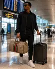 Gucci GG Supreme Canvas Duffle Travel Bag - 3