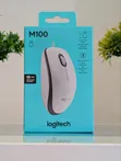 Logitech M100 Wired Mouse - White - 1