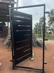 Main Gates - Steel, Black, Brand New - 3