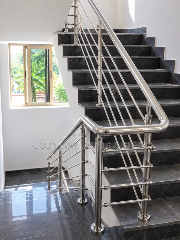 Stainless Steel Stairs and Balusters - 1