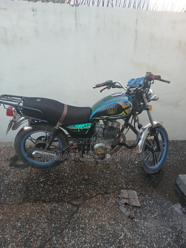 Royal RY150 2024 Motorcycle - Black - 1