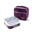 Beautiful Lunch Bowls With Bag (Green) - 3