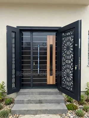 Doorco Security Door with Trapdoor and Double Lock