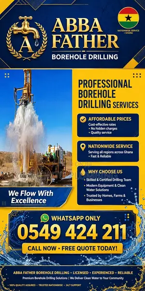 Abba Father Borehole Drilling - Accra & Nationwide
