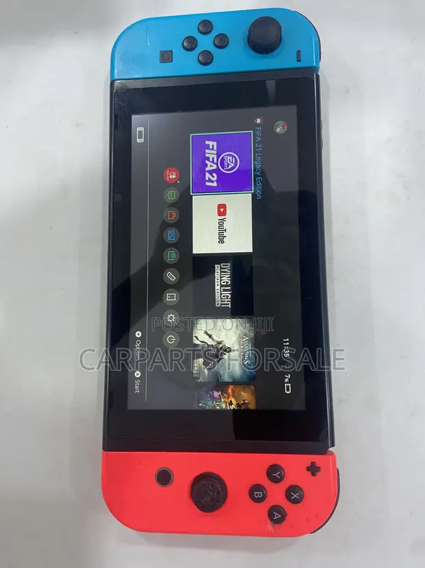 Nintendo Switch with 5 Games (Used) - 1