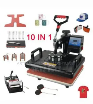 10-in-1 Heat Press Machine (38x38cm)