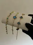 Necklace, Bracelet, Earrings, Rings Set - 5