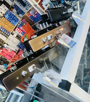 Brand New Security Door Lock with Black Handle