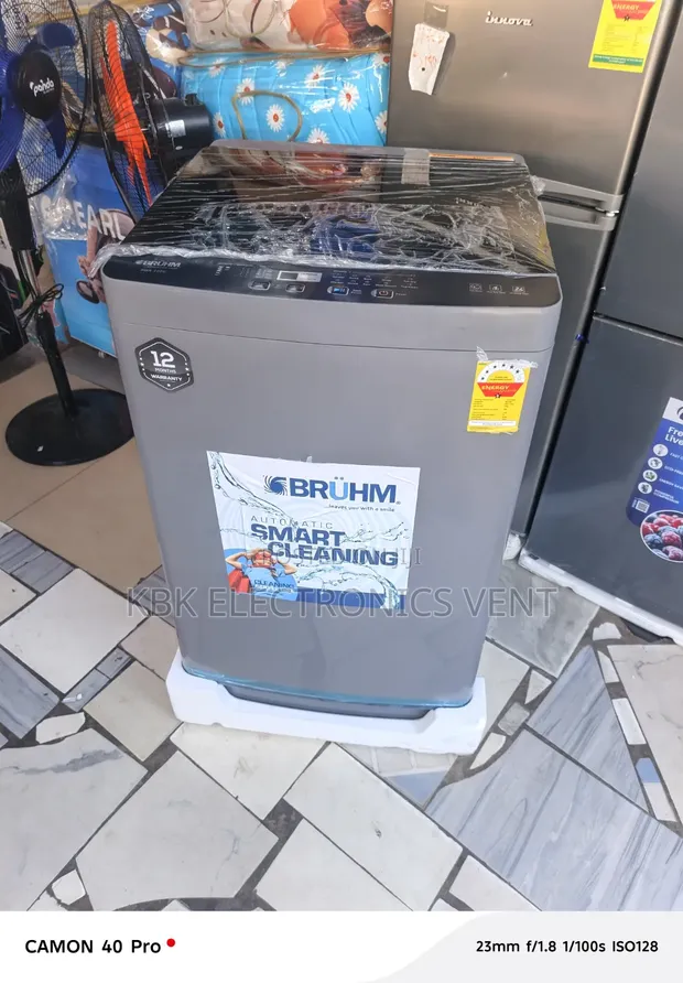 Bruhm 10KG Top Load Fully Automatic Washing Machine - 1