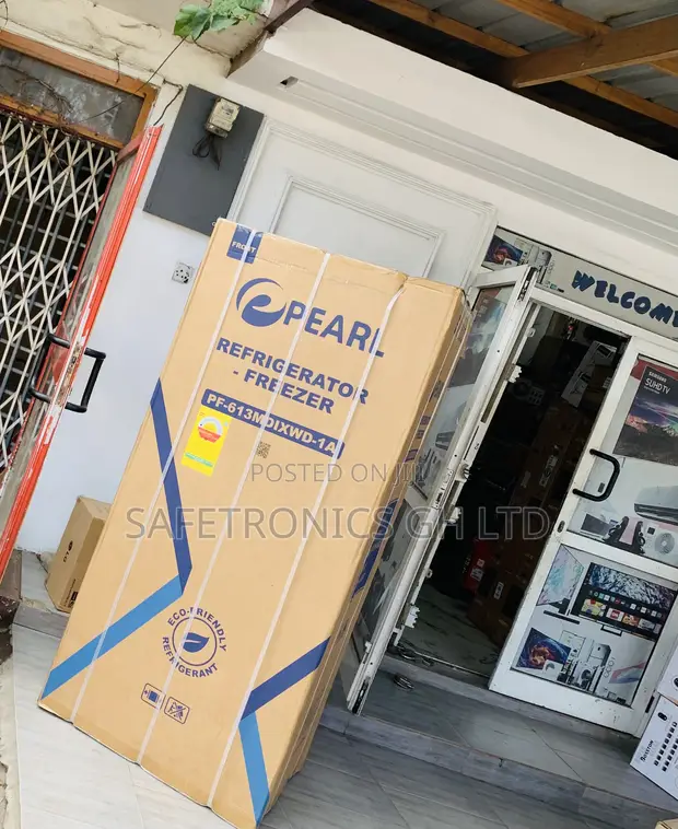Pearl PF-613MDIXWD-1A 421L 4-Door Side-by-Side Refrigerator - 1