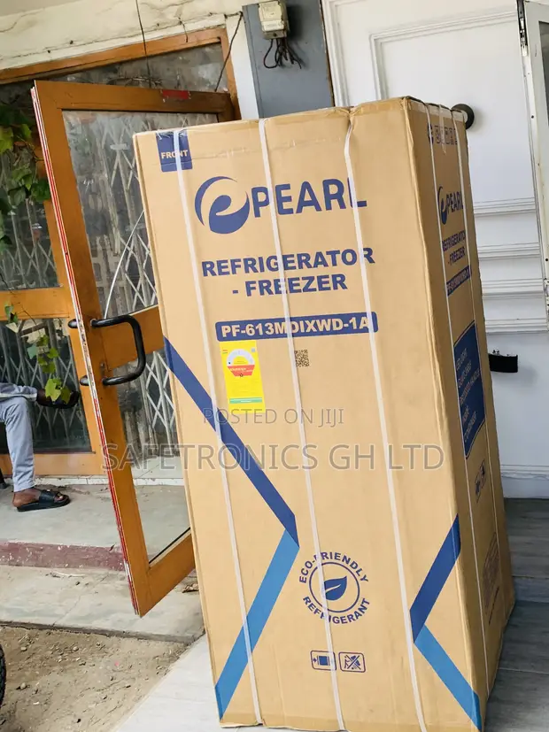 Pearl PF-613MDIXWD-1A 421L 4-Door Side-by-Side Refrigerator - 1