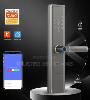 Tuya Wifi Biometric Smart Door Lock