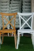Cross Back Chairs - Wholesale Party Chairs - 1