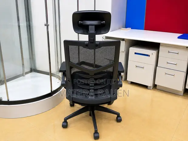 Office Chair with Headrest | Swivel Chair - 1