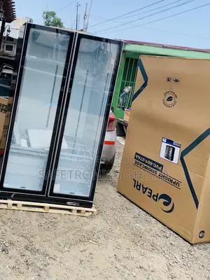 Pearl 690L Double-Door Glass Display Fridge (PVC-801-27AA)