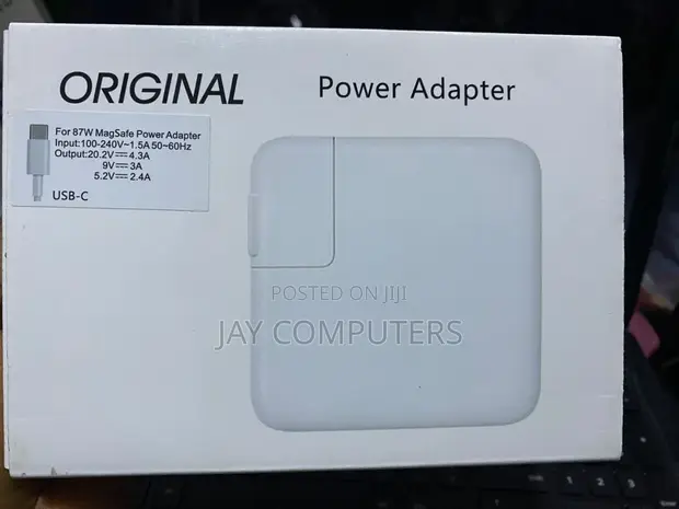 Original 87W USB-C MacBook Charger - 1