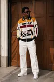 WM 47 Men's White Cardigan - 2