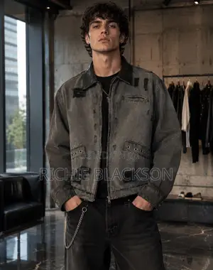 Forever 21 Distressed Denim Jacket