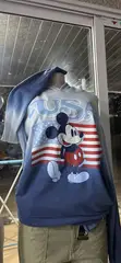 Mickey Mouse USA Hood Top - 1