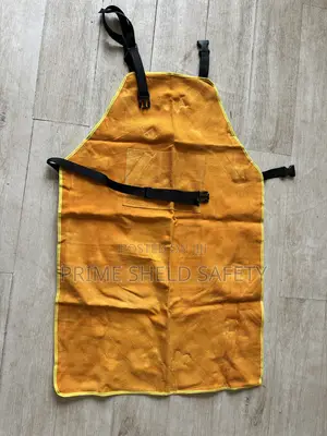 Heavy Duty Leather Work Apron - Welding & Workshop Safety