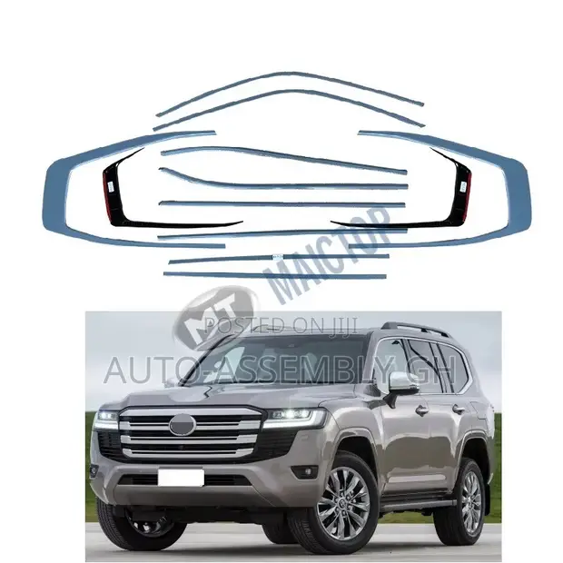 Toyota Land Cruiser 300 (LC300) Window Trims/Chrome (Original) - 1