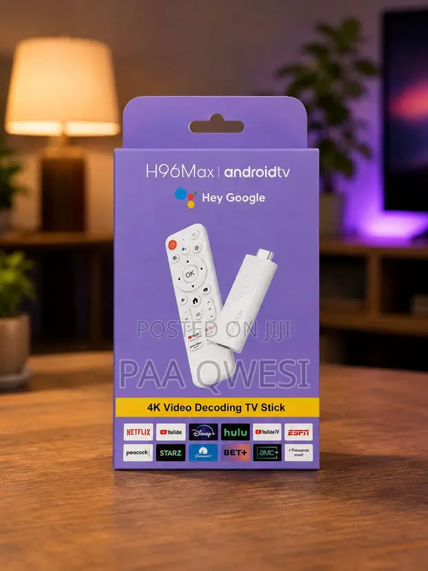 H96 Max Android TV Box 4K Ultra HD - 1