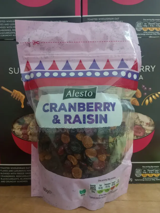 Alesto Cranberry & Raisin Mix 300g - 1