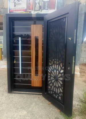 Single Turkish Security Door with Trap Door