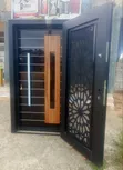 Single Turkish Security Door with Trap Door - 1