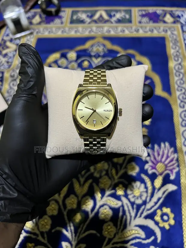 Nixon Gold-Tone Classic Watch - Timeless Luxury - 1