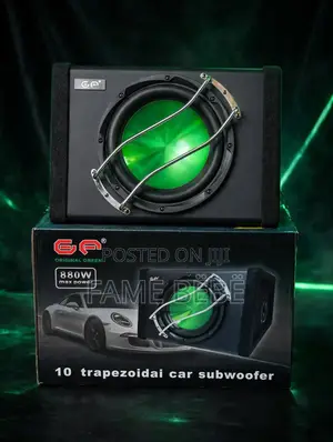 GF Original Green 880W Car Subwoofer