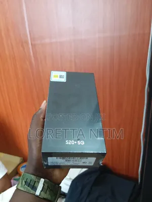 New Samsung Galaxy S20+ 5G 128GB Black