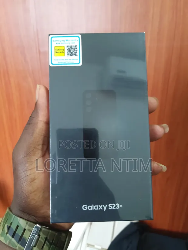 New Samsung Galaxy S23+ 256GB Black - 1