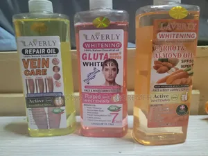 Loverly Body Oil - Green Vein, Gluta White, Carrot/Almond SPF 50