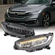 Honda Civic LED Headlights Pair (2016-2020) - 1