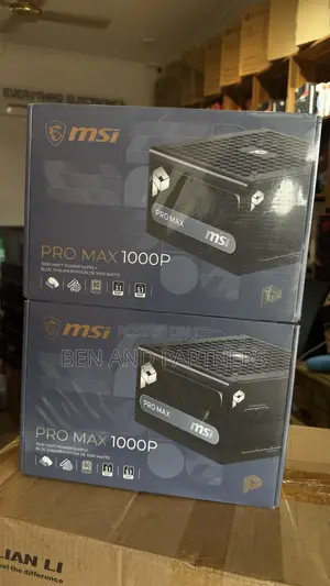 MSI PRO MAX 1000W 80+ Platinum Power Supply