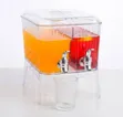 5.5L Double Beverage Dispenser with Tap & Cups - 4