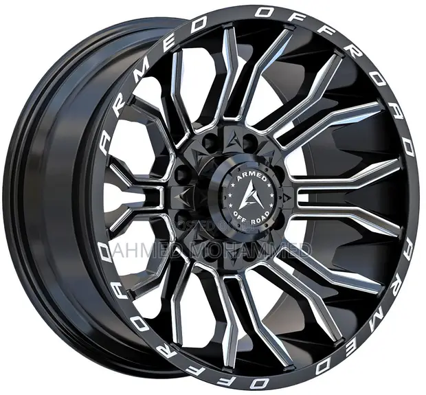 20-Inch Alloy Rims for Ford Super Duty / RAM Heavy Duty - 1