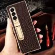 Original Pure Leather Case for Samsung Galaxy Z Fold 5/6/7 - 2