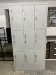 Office Cabinet with 9 Lockers - 1