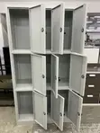 Office Cabinet with 9 Lockers - 3