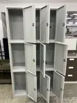 Office Cabinet with 9 Lockers - 4