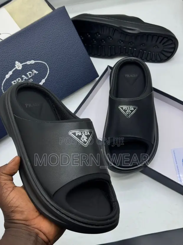 New Prada Chunky Sole Slippers - 1